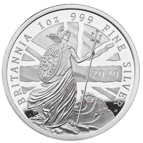 2020 £2 Britannia Silver Proof Coin - Comm Coinage