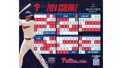 Phillies Schedule 20 Joann Lyndsey