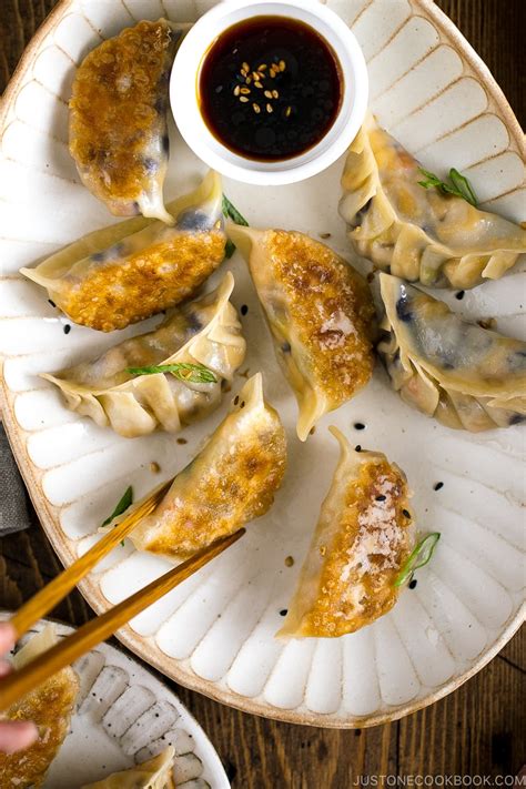 How To Fold Gyoza • Just One Cookbook