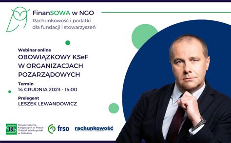 II webinar z cyklu FinanSOWA w NGO Rachunkowość i podatki dla