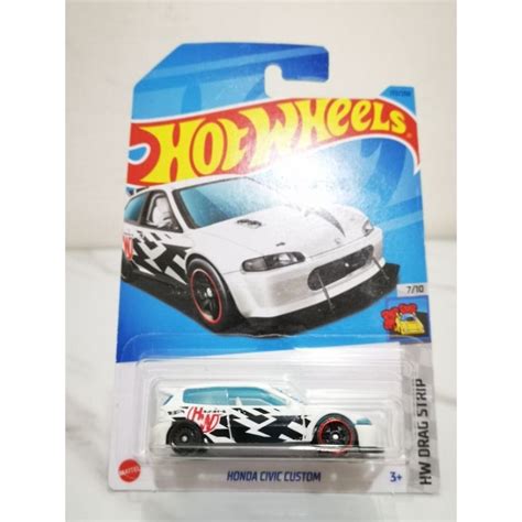 Jual Hot Wheels Honda Civic Custom Putih Shopee Indonesia