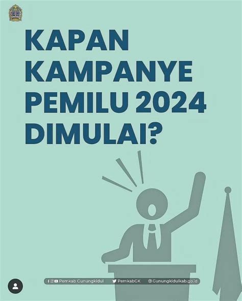 Kampanye Pemilu 2024 Akan Dimulai Cek Tahapannya