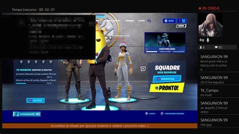 Live Fortnite ITA Giocando Insieme Iscritto E Ricambio 11 03 20 YouTube