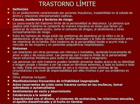 Citas Trastorno De Personalidad Limite Caracteristicas Descargar Video