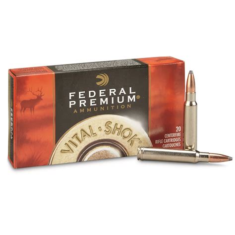 Federal Premium Vital Shok Nosler Partition Winchester Magnum Np