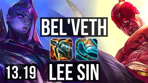 Bel Veth Vs Lee Sin Jng Winrate Legendary Games