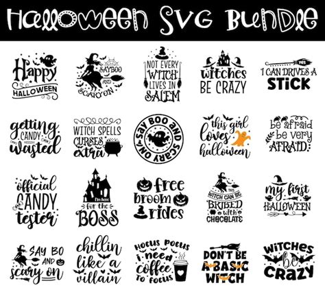 Premium Vector Halloween Svg Bundle