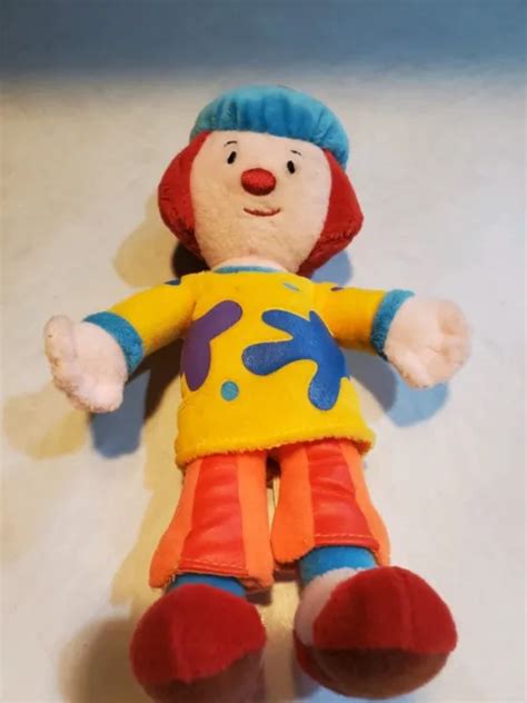 Playhouse Disney Plush Jojos Circus Clown 8” Poseable Stuffed Doll Toy