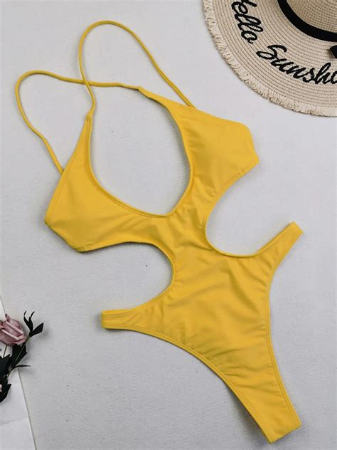 Hollow Out One Piece Swimsuit Foreplay Boutique