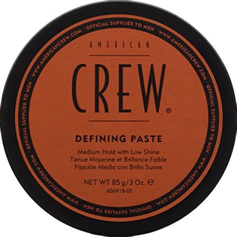 Mens Hair Paste By American Crew Medium Hold Hair Gel Low Shine 3 Oz American Crew Crew