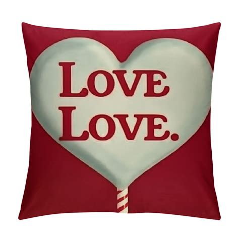 Comio Valentines Day Pillow Covers Valentines Day Decor For Home Love