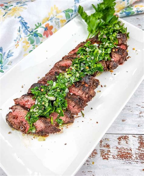 Grilled Hanger Steaks With Chimichurri Grill What You Love