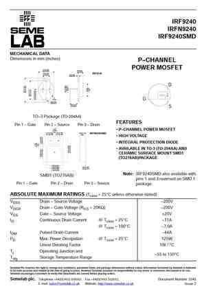 Irf Mosfet Datasheet Pdf Equivalent Cross Reference Search