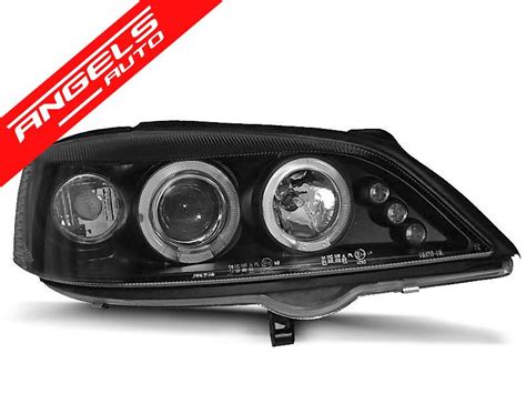 Faruri Angel Eyes OPEL ASTRA G 1998-2004 Black - #1675225579