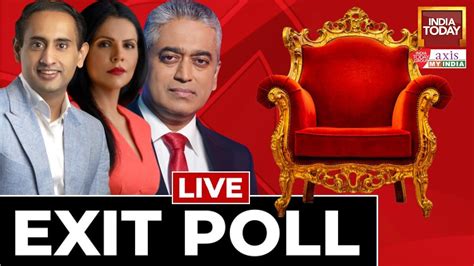 India Today Exit Poll LIVE Exit Polls With Rajdeep Sardesai