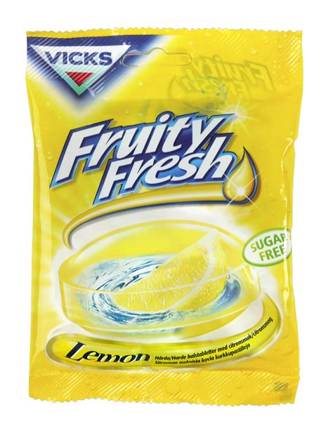 Vicks Fruity Fresh Lemon Vicks Halstabletter Fruity Fresh Lemon