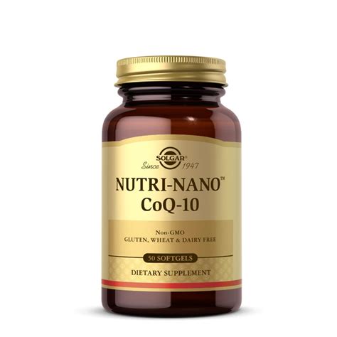 SOLGAR NUTRI NANO KOENZIM Q10 50 TABLETA Med X Apoteka Međunarodna