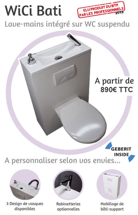 Wici Concept La Vraie Gamme De Lave Mains Wc