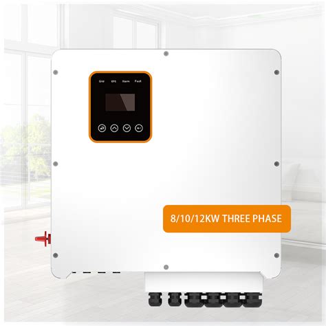 10kw 48V Solar Hybrid Inverter Output 120 240V Split Phase Pure Sine