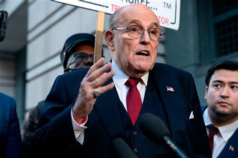 Rudy Giuliani Files For Bankruptcy After 148m Defamation Judgment