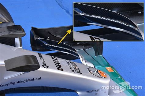 Mercedes Introduit Un Nouveau Concept D Aileron Avant