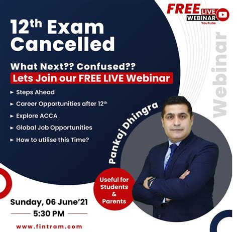 Acca Class Career Opportunities Career Guidance Free Webinar