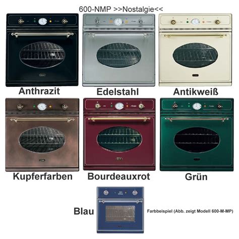 Informationsseite HÜTTICH ILVE 600N MP Elektro Einbau Backofen Nostalgie