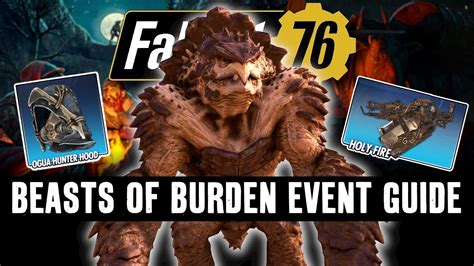 Fallout 76 Beasts Of Burden Event Guide Full Walkthrough What You