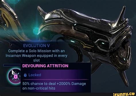 Incarnon Adapters don't count as Incarnon Weapons : r/Warframe