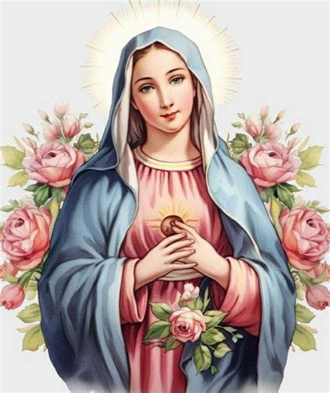 Pin By Remy Lekoun On Ave Maria Mother Mary Pictures Catholic Images