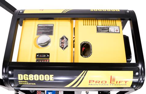 Diesel generator 8kVA 230V electric starter 6500W power generator ...