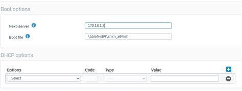 Pxe Boot Dhcp Option 66 67 Client Falsely Using The Firewall Ip