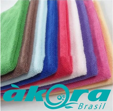 Kit 05 Panos Microfibra 200 Gsm Tamanho 40x40 Cm R 60 39 Em Mercado