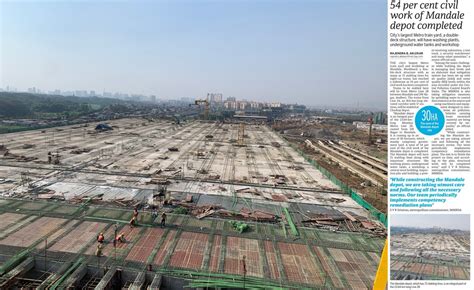 Rajendra B Aklekar On Twitter Mumbai S Biggest Metro Rail Carshed