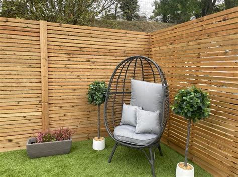 The Croyde Slatted Fence Panel Gates And Fences Uk