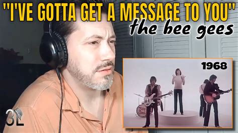 Bee Gees Ive Gotta Get A Message To You Reaction Youtube