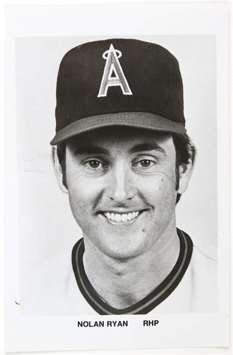 Lot Detail 1973 79 Nolan Ryan California Angels 5 X 75 Headshot Photo