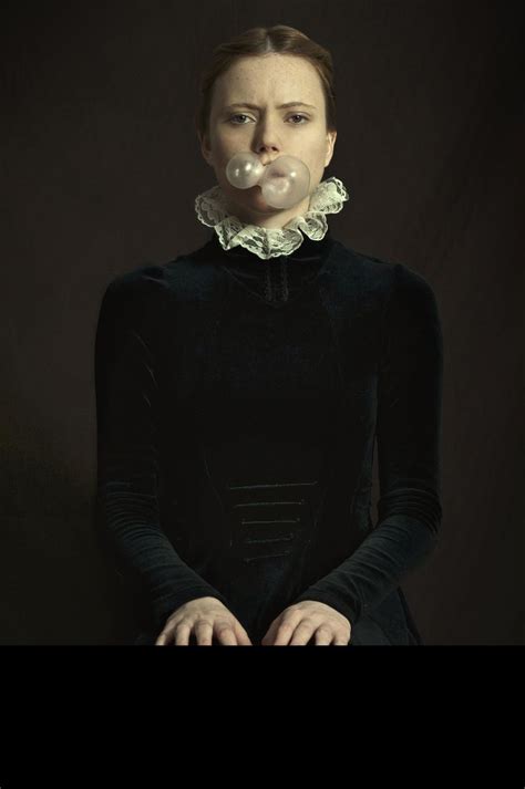 Argentinian Painter Romina Ressia Art Photography Portrait