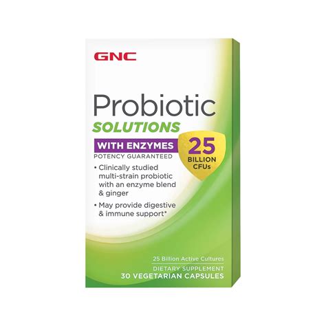 Probiotic Cu Enzime Digestive 25 Miliarde Cfus Probiotic Solutions With