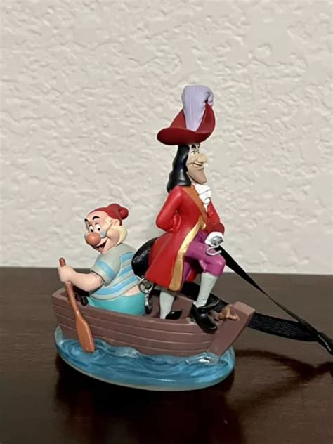 Disney Captain Hook And Mr Smee Sketchbook Ornament Peter Pan