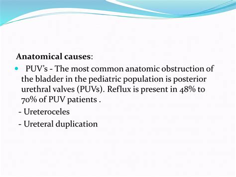 Vesicoureteral Reflux Ppt