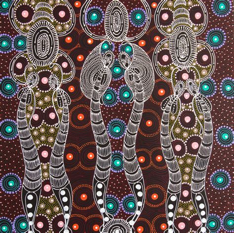 Colleen Wallace Aboriginal Artist- Dreamtime Sisters