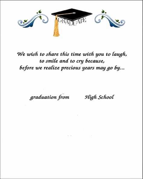 Graduation Thank You Letter Inspirational Thank You Card Examples ...