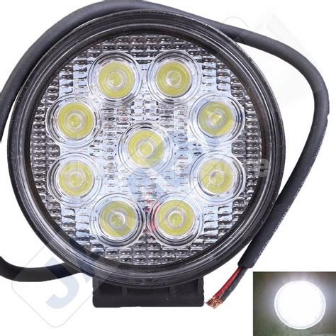 Farol Auxiliar Milha Led Cree 27watts 9 Leds 12 24v Off Road R 29 99