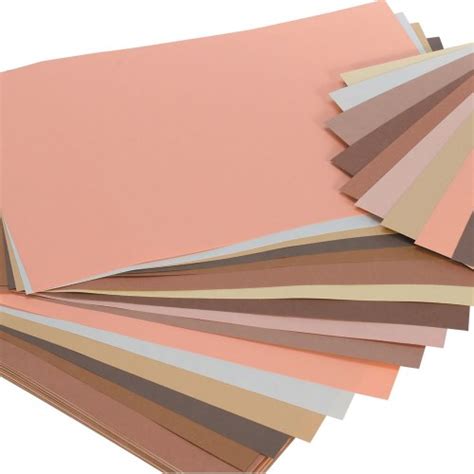 Multicultural World Construction Paper 50 Sheets Per Pack