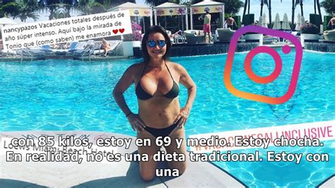 Nancy pazos relax en bikini a los 49 años tras perder 16 kilos