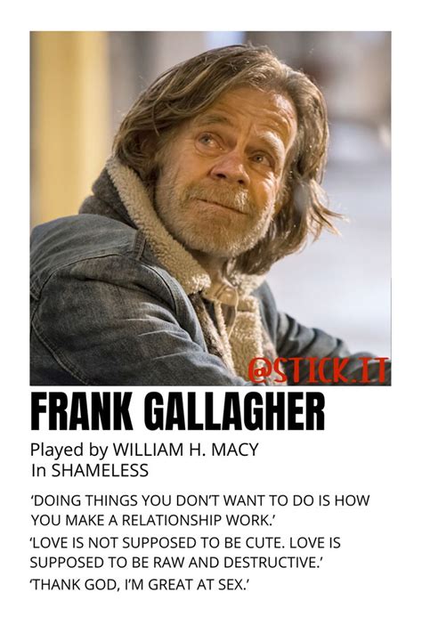 Frank Gallagher Shameless Polaroid Poster в 2022 г