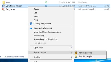 File Sharing Over A Network In Windows