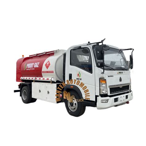 8 Ton Small Lpg Truck For 10cbm Lpg Gas Transport And Dispensing Gas