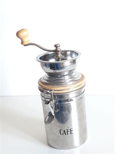 Manual coffee grinder - Stainless steel - Catawiki